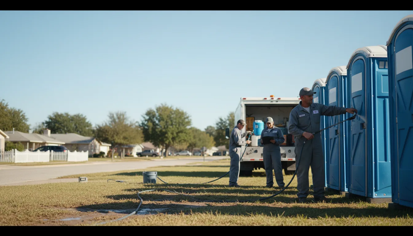 Long-Term Portable Toilet Rental in Harrison, SD near me